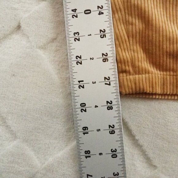 COS Corduroy Pants womens 32R Beige - Picture 7 of 10